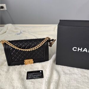 Chanel Lambskin LeBoy Old Medium